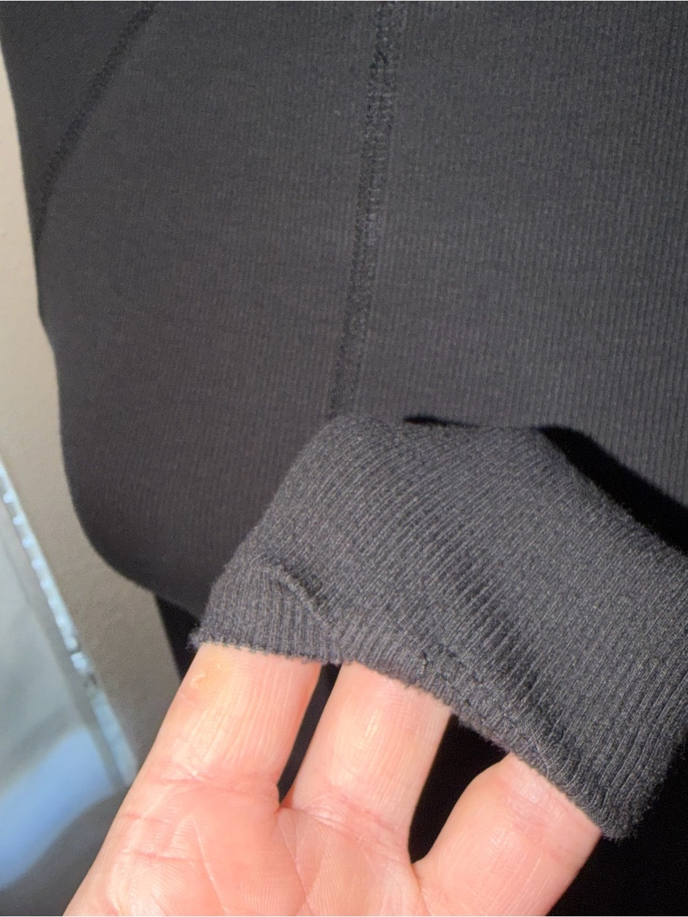 Joah Brown Stitch Mock Neck Long Sleeve Top - Picture 4 of 9